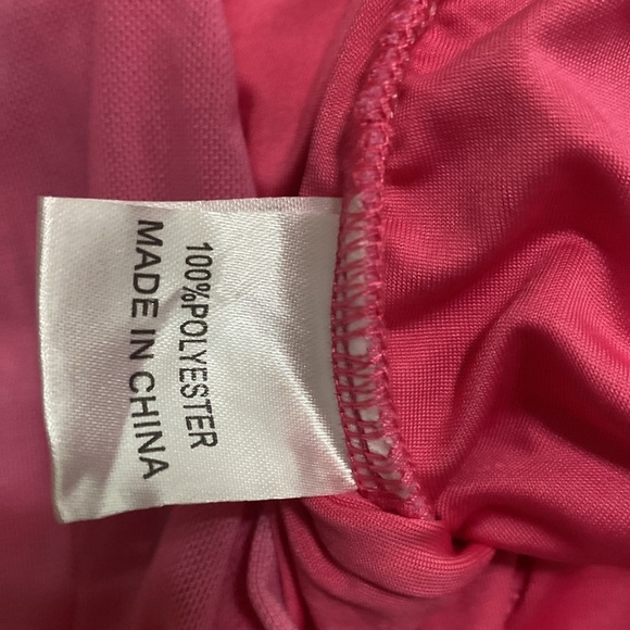 Hello Molly Vibrant Pink One-Shoulder Dress Cutout rushed by omen 6 event Y2K - Picture 14 of 15